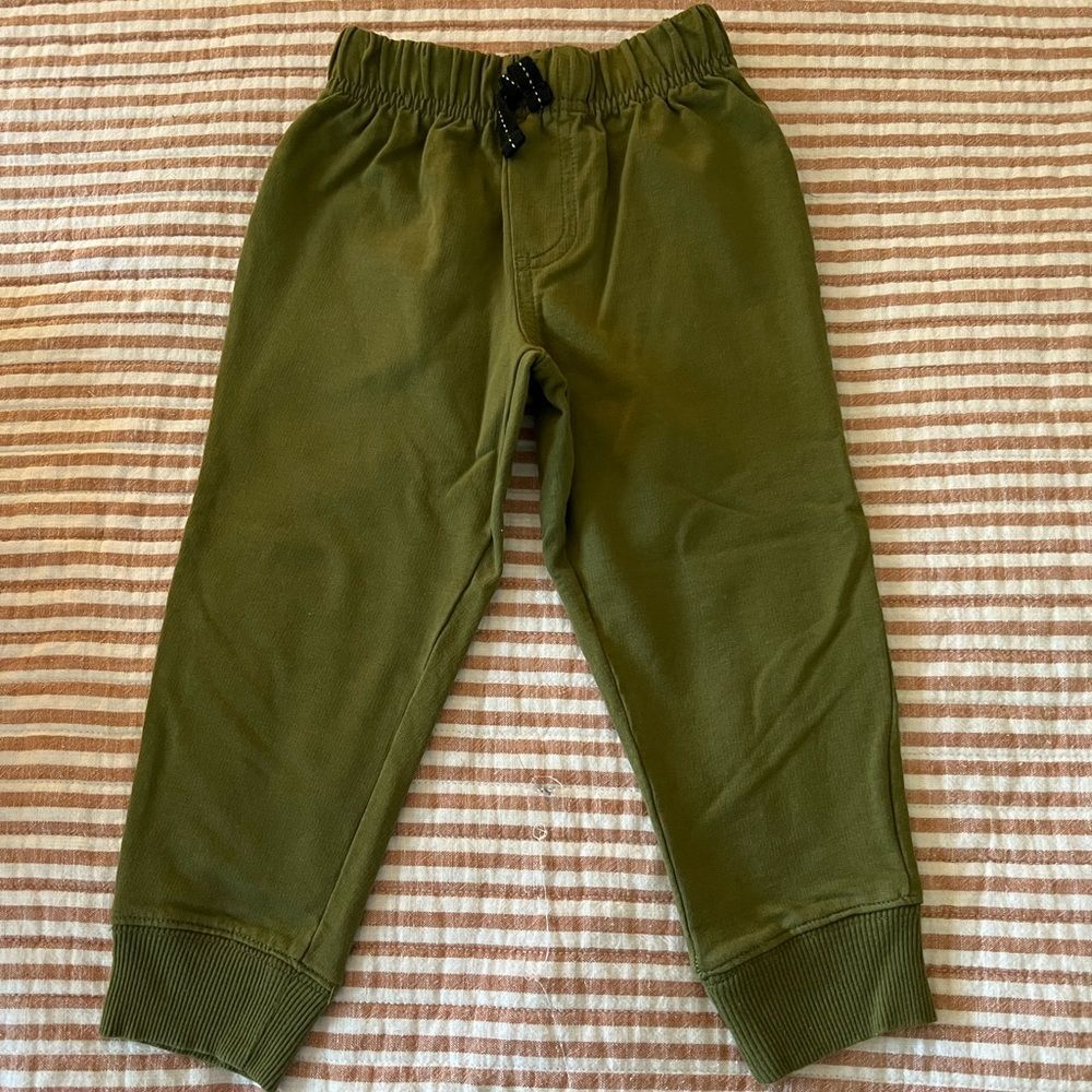 LIKE NEW Koala Kids Joggers Boys Sz 3T Olive Green